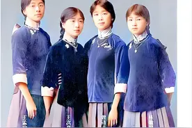 1916年，林徽因和三位表姐的合影，那年她12岁，气质非凡！图片