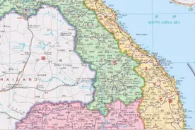 为何越南地图经常包括老挝和柬埔寨？图片