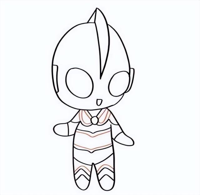 100个奥特曼简笔画 简单可爱帅气奥特曼简笔画怎么画