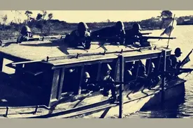 抗战时期，新四军建立洪泽湖根据地：水上游击队神出鬼没图片