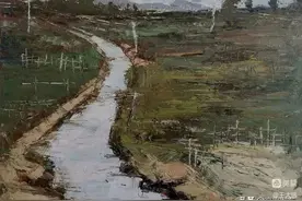 胶河崖上的画里话外图片