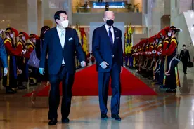 少一道硬菜！韩国招待拜登的国宴，遭全球网友无情吐槽：太丢脸了图片