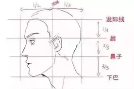 三庭五眼、五官塑造、步骤分析、头像结构、作品分析图片