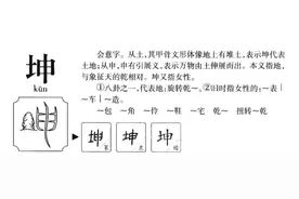 坤字其义不是鸡！坤字其义在《易经》中别有乾坤。图片