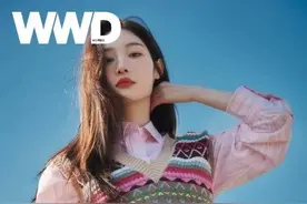韩国女艺人郑采妍最新杂志写真如花灿烂图片