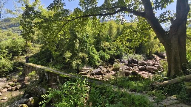 綦江永新石灰沟古道，至今保持原始风貌，太平桥背后故事悲壮感人