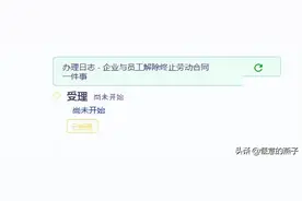 转发：智慧人社系统（解除合同篇）图片