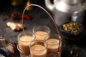 香茗闻道静养德之奶茶图片