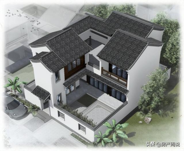 合院百变户型，现代多重院居