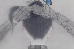 插画集‖“朔气传金柝，寒光照铁衣”花木兰图
