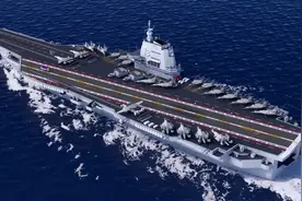 003航母下水图片