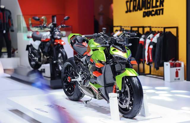 全新大魔鬼diavel v4亮相,杜卡迪参展 2023 北京摩托车展