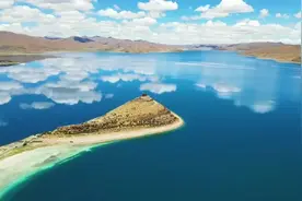 羊湖日托寺图片