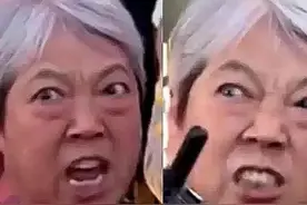 横店母女“插队”后续，老底被扒，网友：赶紧向四川道歉图片