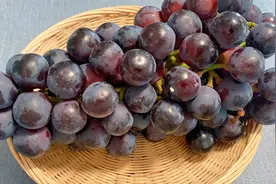 清洗葡萄，只用盐水泡可不行！果农教你1招，葡萄干净放心吃图片