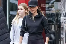 贝克汉姆11岁女儿：皮肤雪白身材壮，五官像小贝，个子快赶上妈妈图片