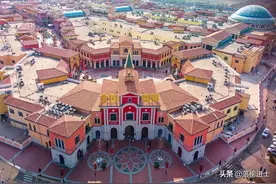 石家庄北国奥特莱斯，仿佛一座欧洲小镇，为何这的游人越来越少？图片