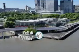 黄浦江边钓鱼“合法”了！苏州河也正酝酿设置专门垂钓点位图片