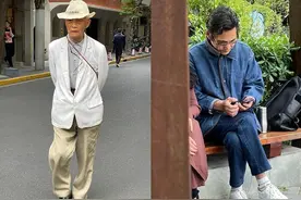 真正有品位的男人：穿西服戴帽子、鞋选休闲款，到老都不油腻图片