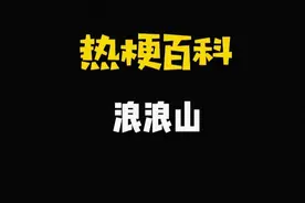 【热梗百科】“​浪浪山”是什么梗？图片