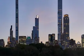 高楼建设，纽约越建越细，东京越建越粗图片