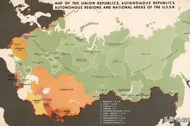 苏联到底是什么？用四张历史地图解释苏联的辉煌和衰落图片