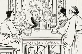民间故事：吹牛皮图片