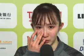 早田希娜泪洒德班，赛后哭道：中国队太强大，孙颖莎实力如男选手图片