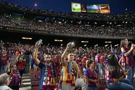 六十六载红蓝岁月，再见诺坎普图片