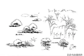 0基础不会画风景速写？其实画法很简单，老师都是从基础画起来的图片