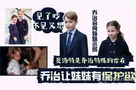 见了吵不见又想，夏洛特是乔治特殊的存在，乔治让妹妹有保护欲图片