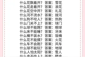 50个脑筋急转弯，快收藏起来和孩子一起玩吧。电子版留言图片