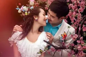 我的8年恋爱长跑 终于把初恋娶到家图片
