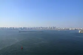 日本东京周边海域现状，东京附近海域现黑色海水！咋回事？图片