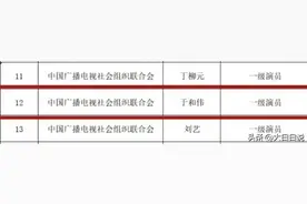 国家一级演员的含金量图片