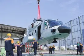 国产新型AC313A直升机露真容，网友惊呼：这还是直8吗？（上）图片