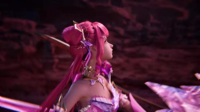 陈樱儿新建模已曝光，大白腿配粉裙好性感，一个姿势更是堪称绝美