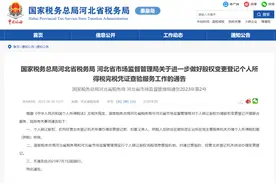 重大变化！股权转让变了！多地税务局发文明确！图片