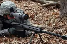 射程之内 装甲车都是渣渣 威力最强口径最大的狙击步枪 巴雷特M95图片