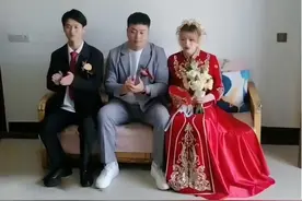河南：36岁帅气老丈人被误认为新郎，亲友团喊话“岳父也单身”图片