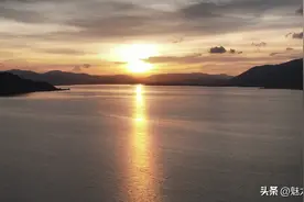 异龙湖：暮光灿烂 晚霞温柔图片