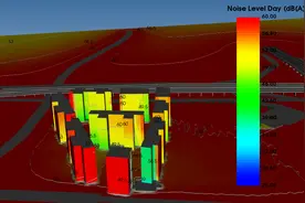 楼层越高距离声源越远，噪音就会越小？通过仿真分析告诉你答案图片
