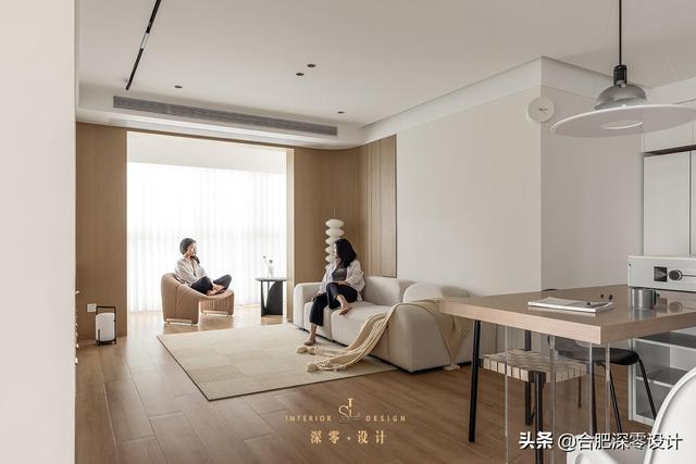 親子房設計三代同堂的125㎡，客廳無電視，兒童床在半空，好住好玩都集齊了