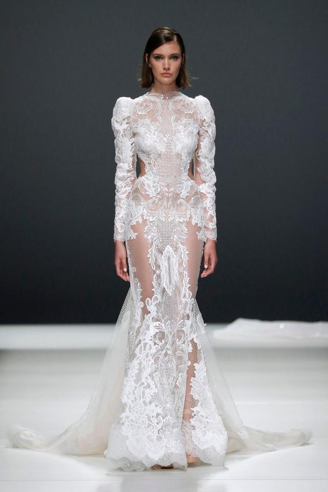 2022年欧美热门新趋势祼婚纱——巴塞罗那新娘时装周抢先鉴赏