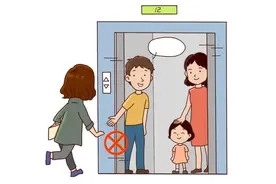 电梯“下坠”？被困电梯会窒息吗？别慌！快看这份“自救指南”→图片