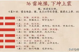 周易第十六卦 豫 雷地豫 震上坤下图片