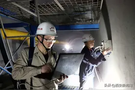 西康高铁建设中的工程质量“把关人”图片