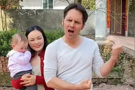 2019年，美国小伙詹姆斯娶四川姑娘，生下混血女儿，如今怎么样了图片