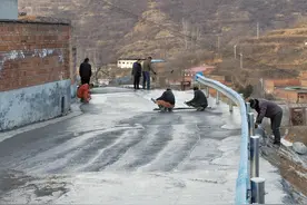 灾后重建，巩义市西村镇已铺设供水管道3万余米图片