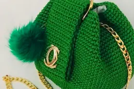 姐姐才是编织达人！这些包包全是她手工编织的，太实用了吧图片